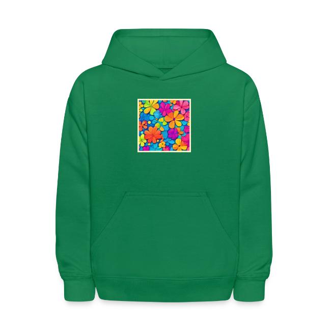 Vibrant Floral Abstract Art