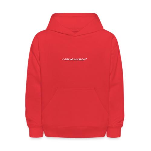 C.Strong Bloodline Logo (White) - Kids' Hoodie