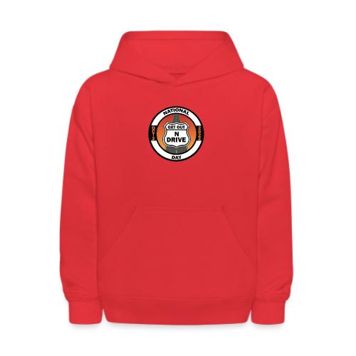 National Get Out N Drive Day Official Event Merch - Kids' Hoodie