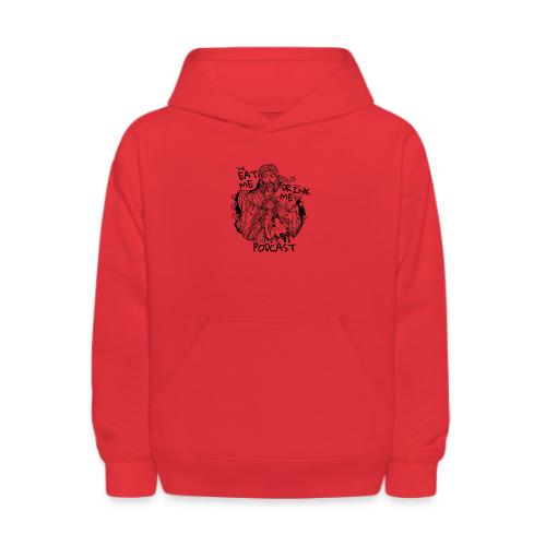 Eat Me Drink Me Podcast revamped logo - Kids' Hoodie