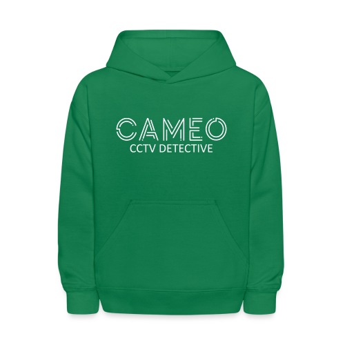 CAMEO CCTV Detective (White Logo) - Kids' Hoodie