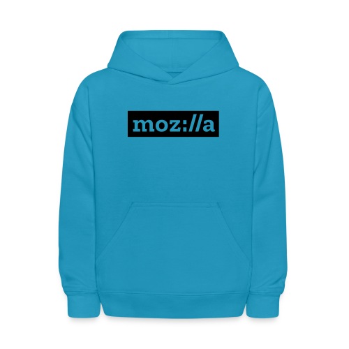 moz logo white - Kids' Hoodie