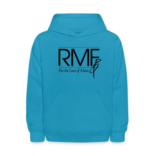 RMF Logo - Black - Kids' Hoodie