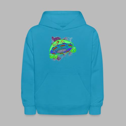 Ongher's UFO Flying Saucer - Kids' Hoodie