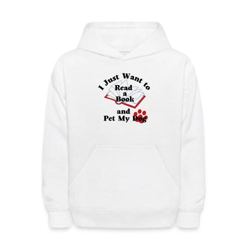 Book Dog - Kids' Hoodie