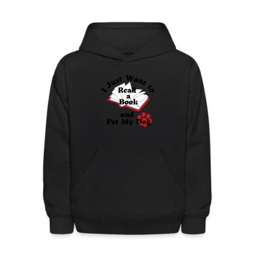Book Dog - Kids' Hoodie