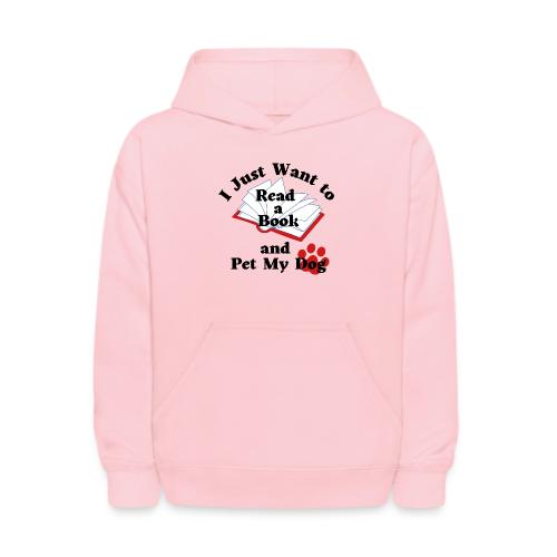 Book Dog - Kids' Hoodie