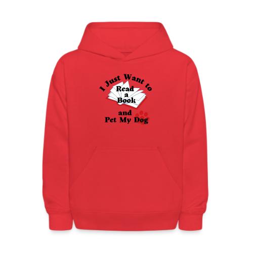 Book Dog - Kids' Hoodie