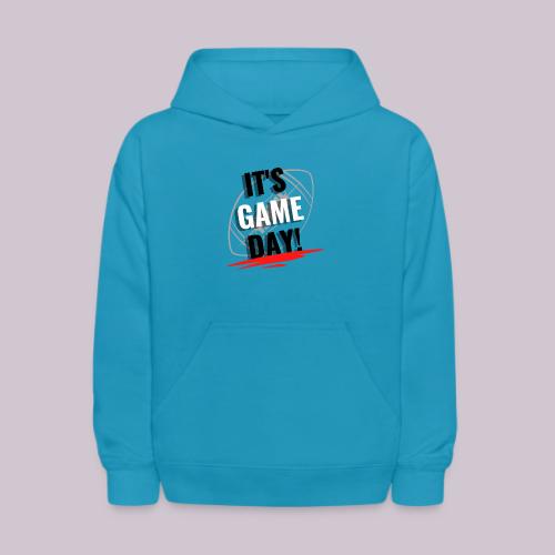 it s Game Day football - Kids' Hoodie