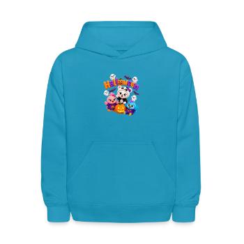 Funny Halloween  - Kids' Hoodie - turquoise - Front
