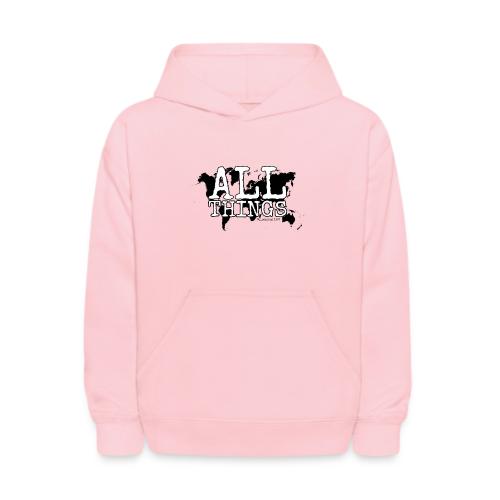 All Things World Map - Kids' Hoodie
