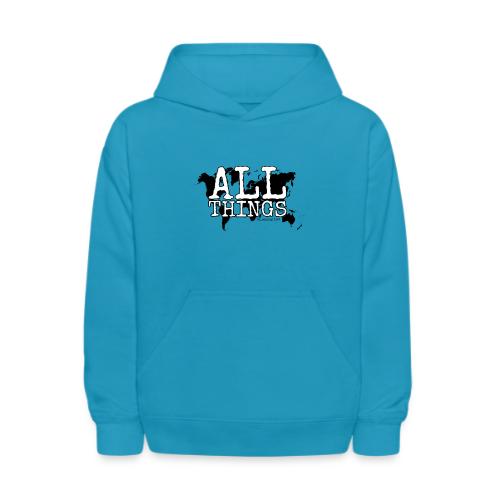 All Things World Map - Kids' Hoodie