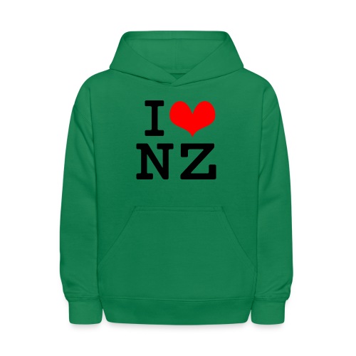 I Love NZ - Kids' Hoodie