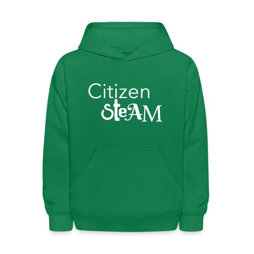 Citizen Steam - White - Kids' Hoodie
