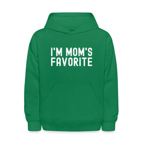 I'm MOM'S Favorite (distressed) - Kids' Hoodie