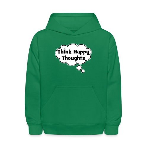 Think Happy Thoughts Bubble - Kids' Hoodie