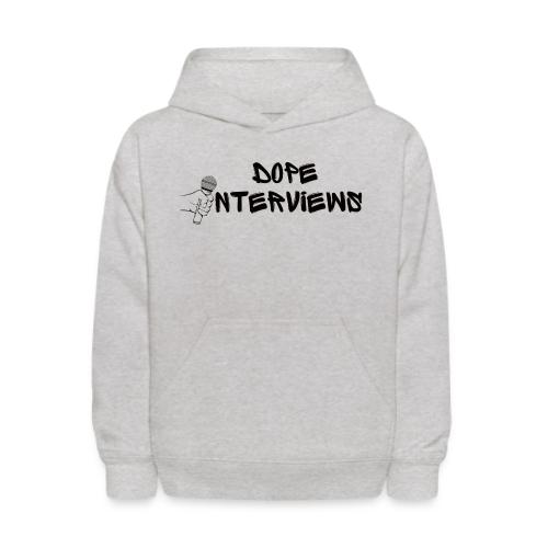 Dope Interviews alternate logo - Kids' Hoodie