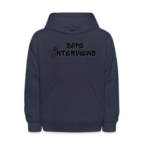 Dope Interviews alternate logo - Kids' Hoodie