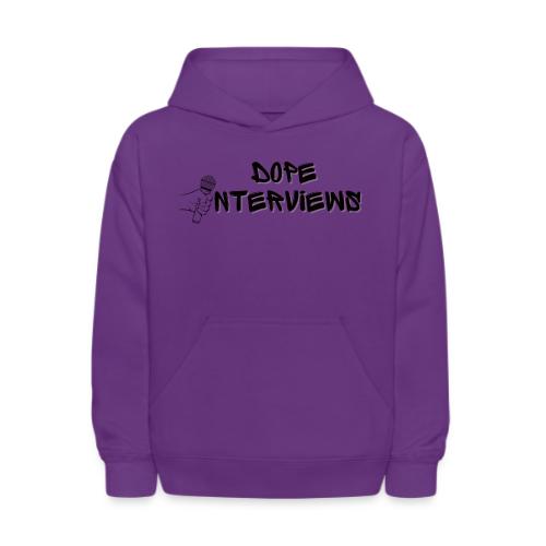 Dope Interviews alternate logo - Kids' Hoodie