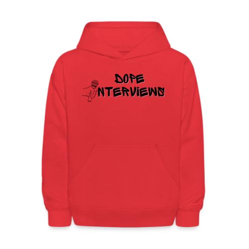 Dope Interviews alternate logo - Kids' Hoodie