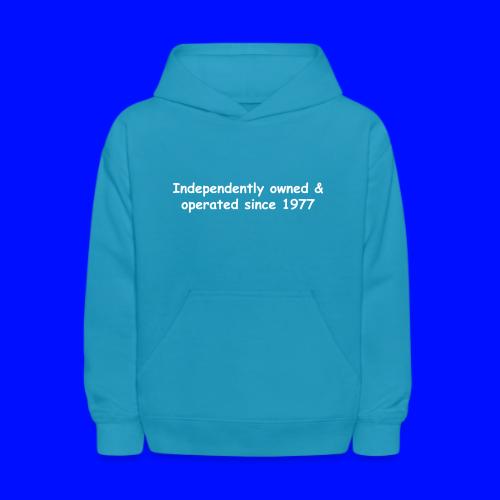 Independently Owned & Operated - Kids' Hoodie