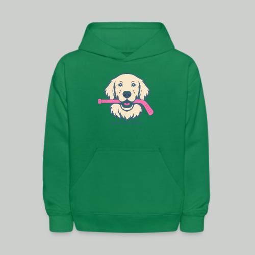 GOLDEN RETRIEVER HOCKEY DOG - Kids' Hoodie