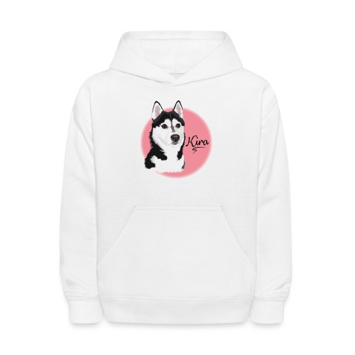 Kira the Husky from Gone to the Snow Dogs - Kids' Hoodie