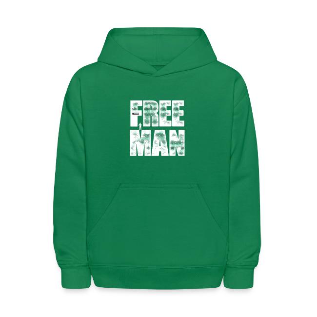 FREE MAN - White Graphic