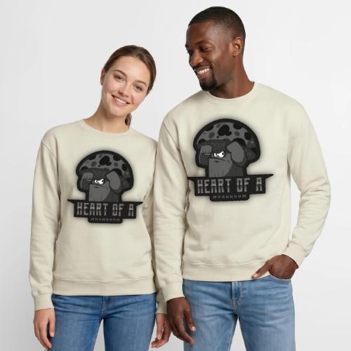 Heart Of A Mushroom - Unisex Crewneck Sweatshirt