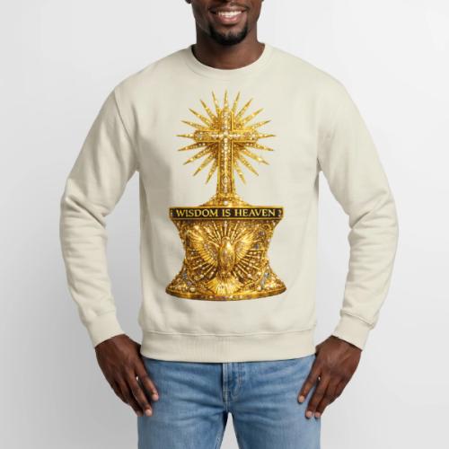Wisdom is Heaven - Unisex Crewneck Sweatshirt