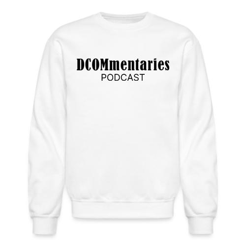 DCOMmentaries Podcast Logo - Unisex Crewneck Sweatshirt