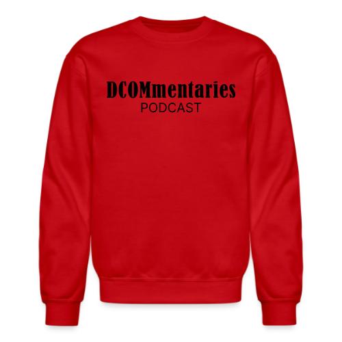 DCOMmentaries Podcast Logo - Unisex Crewneck Sweatshirt
