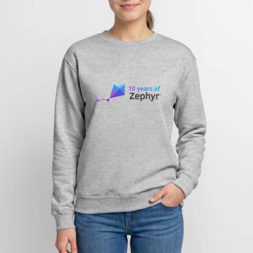 Zephyr 10th Anniversary Horizontal Color - Unisex Crewneck Sweatshirt