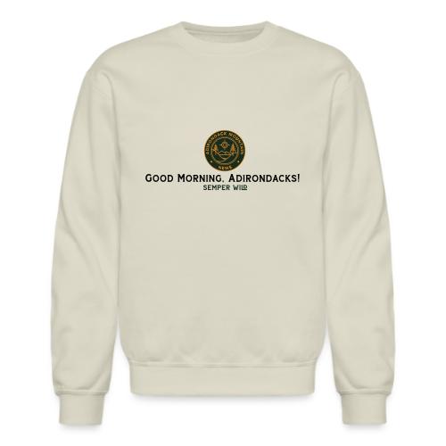 Adirondack Mountain News Good Morning Dark - Unisex Crewneck Sweatshirt