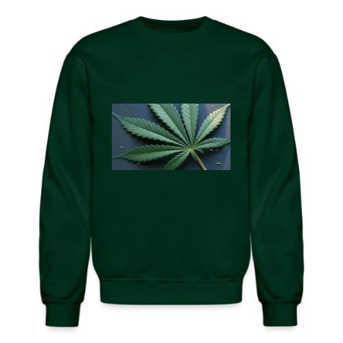 ***CANNABIS LEAF TEE*** - Unisex Crewneck Sweatshirt