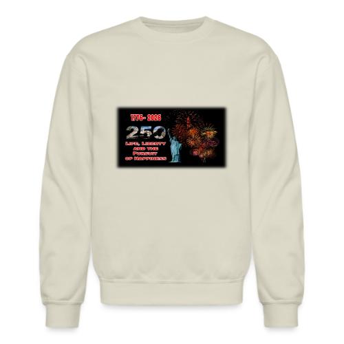 1776 - 2026 - 250 Years USA | Fireworks - Unisex Crewneck Sweatshirt