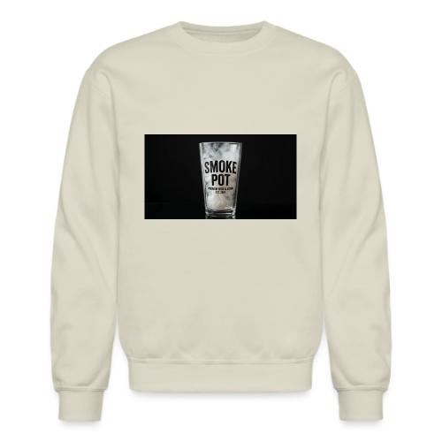 **Smoke Pot Glass TEE** - Unisex Crewneck Sweatshirt