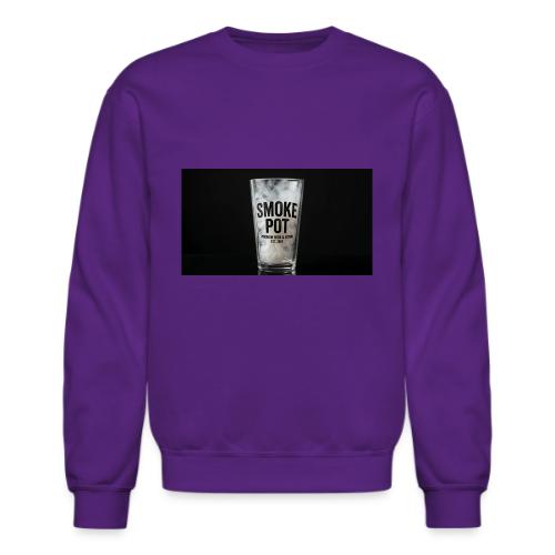**Smoke Pot Glass TEE** - Unisex Crewneck Sweatshirt