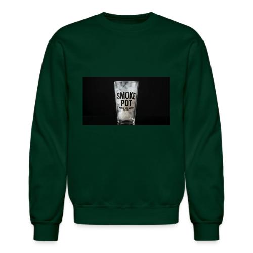 **Smoke Pot Glass TEE** - Unisex Crewneck Sweatshirt