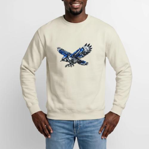 Silver Blue Jay Dive - Unisex Crewneck Sweatshirt