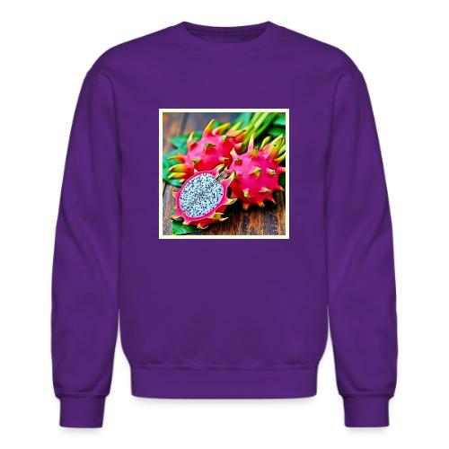 Vibrant Dragon Fruit Beauty Design - Unisex Crewneck Sweatshirt