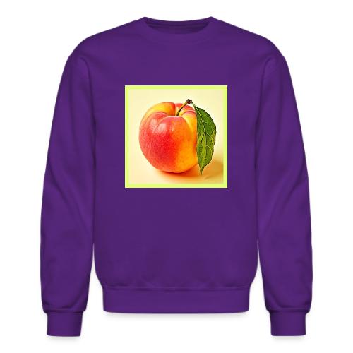 Feel the Fresh Peach Summer Vibe Design - Unisex Crewneck Sweatshirt