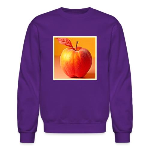 Golden Peach Perfection Design - Unisex Crewneck Sweatshirt