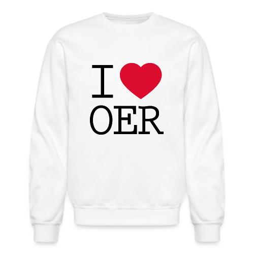I love OER - Unisex Crewneck Sweatshirt