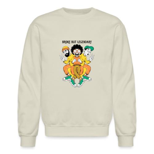 Legendary Broke Crew Retro - Unisex Crewneck Sweatshirt