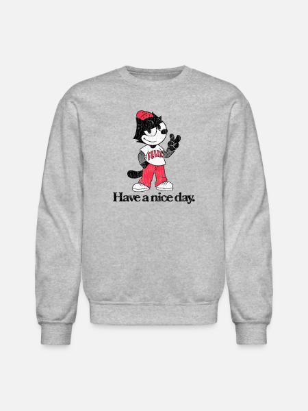 - Unisex Crewneck Sweatshirt - heather gray - Front