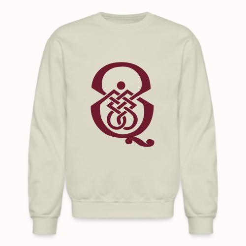 qcpb maroon logo - Unisex Crewneck Sweatshirt