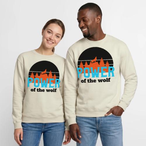 Power Of The Wolf - Unisex Crewneck Sweatshirt