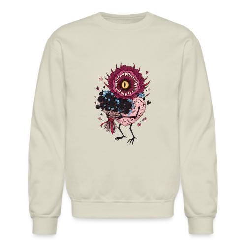 Gothic Valentine Eldritch Bloom – Dark Rom - Unisex Crewneck Sweatshirt