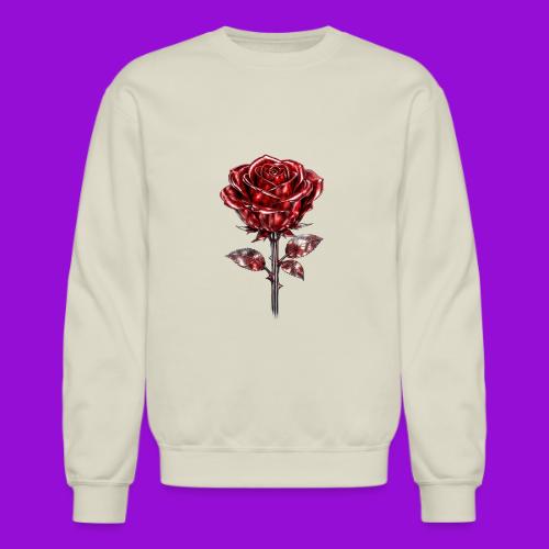 Silver Rose - Unisex Crewneck Sweatshirt